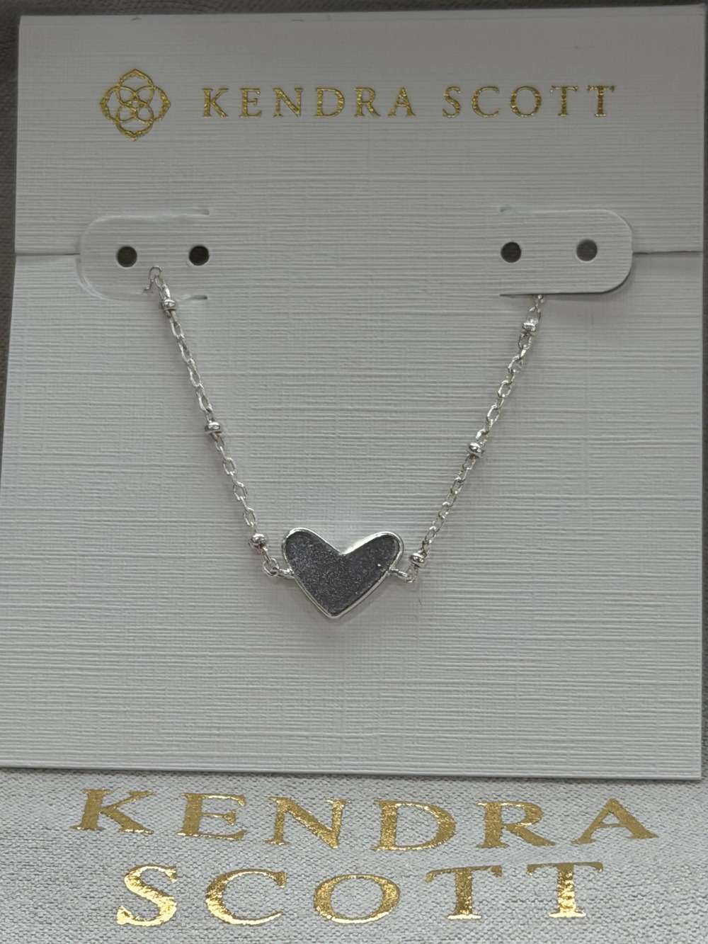 Kendra Scott Silver Heart Bracelet